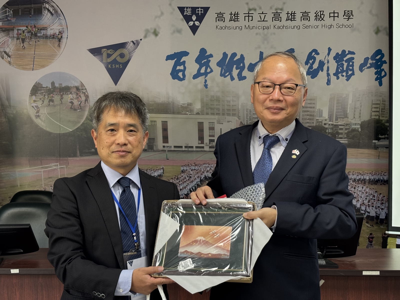 宮崎大宮高校來訪