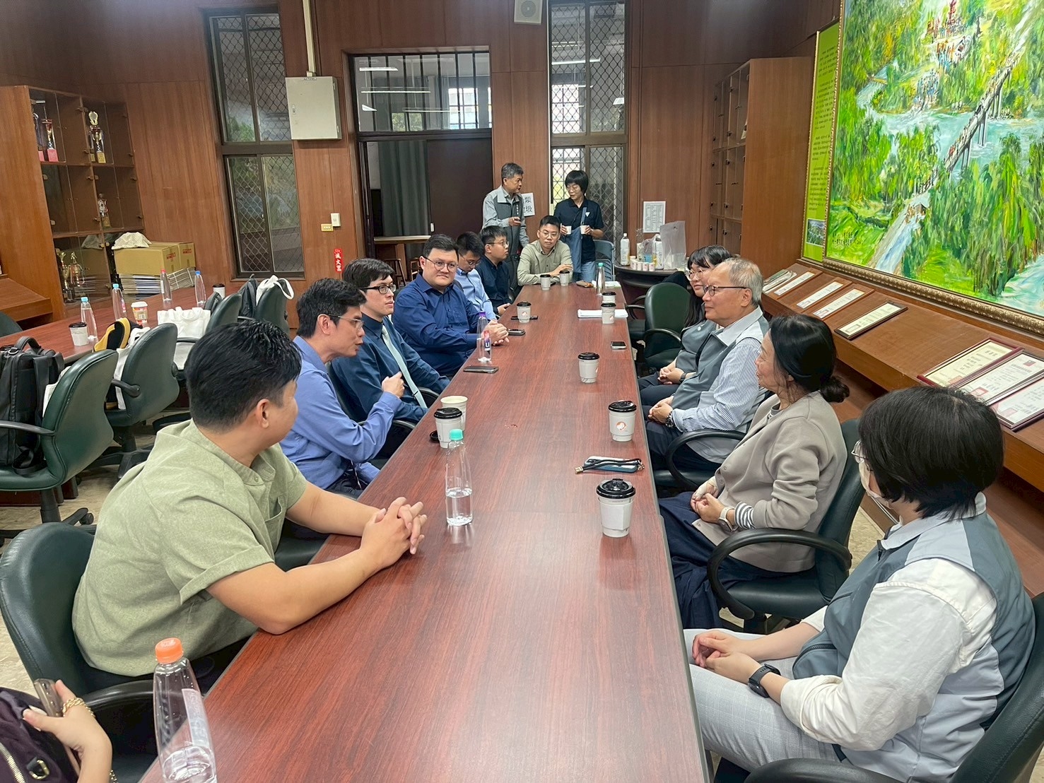 寬柔中學師長來訪